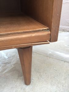 How to repair splitting wood on furniture