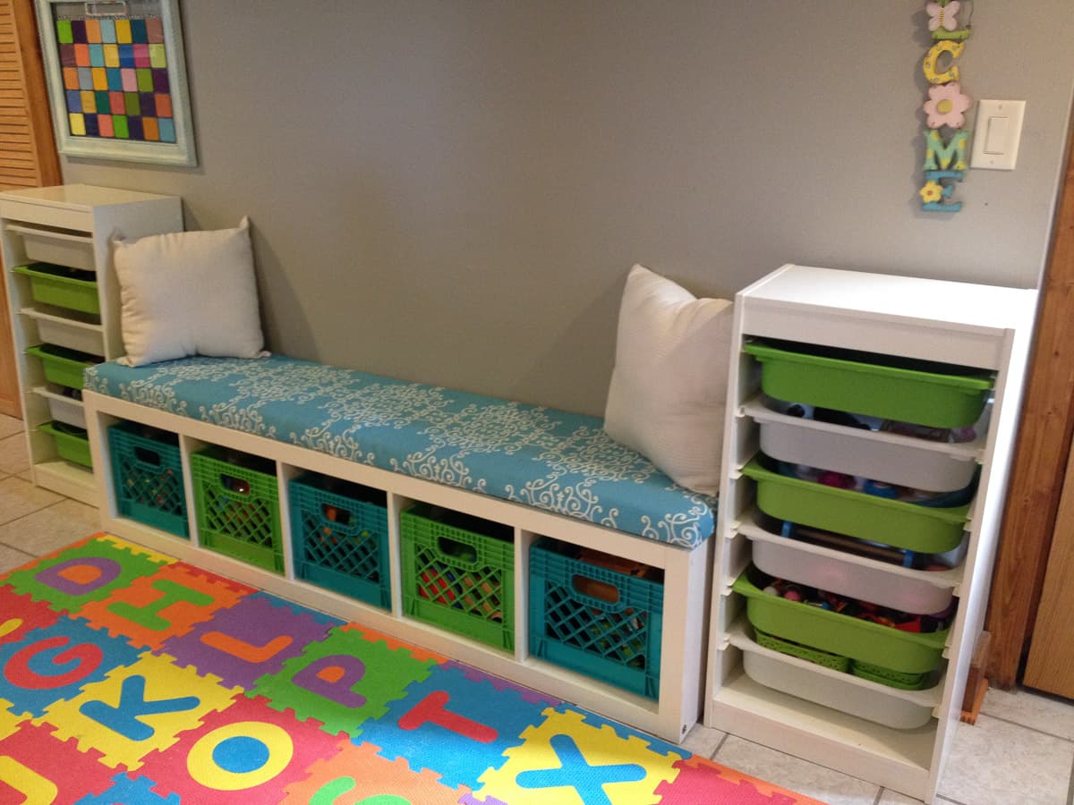 land of nod storage bench