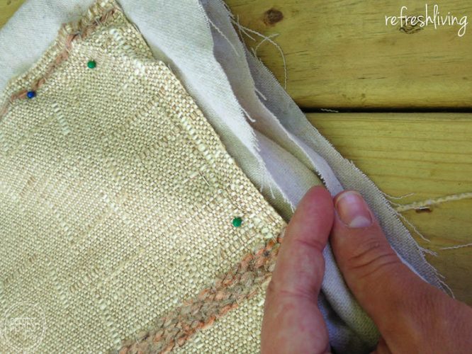 Change the look of your room by making slipcovers for your sofa. Sewing a custom slipcover for your couch is way easier than you might think. Using drop cloth material is a great way to make it a cheap project.