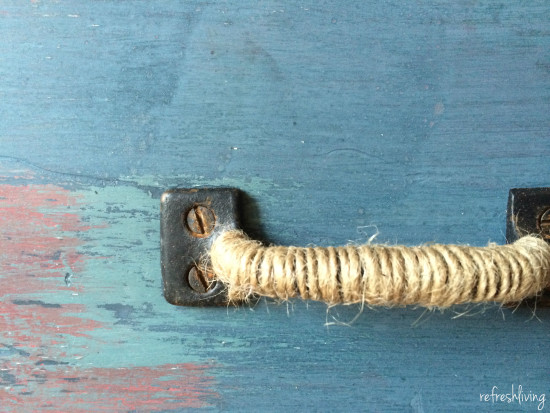 jute twine wrapped hardware