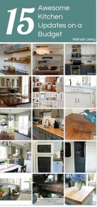 Updating a Kitchen on a Budget - 15 Awesome (& Cheap) Ideas