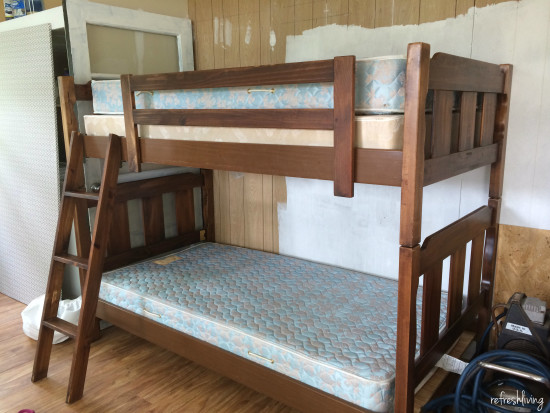 bunk bed update before