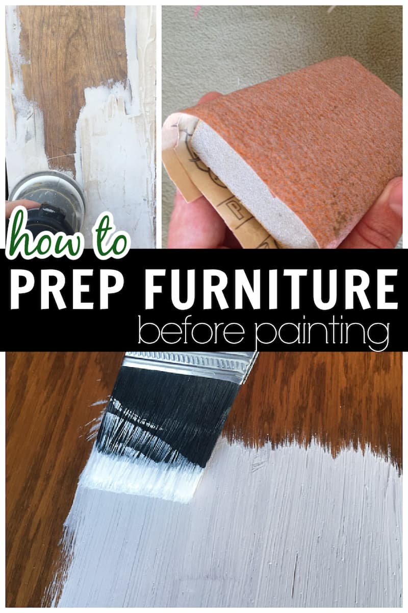 How to Prepare Furniture for Painting • Refresh Living