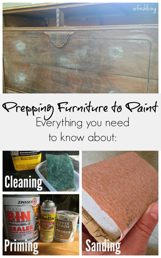 what do I need to do before painting furniture | Important steps before painting furniture | do I need to prime | do I need to sand | the best way to prep before painting furniture