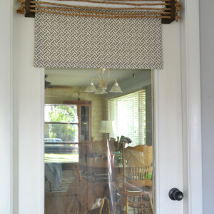 add fabric to roller shade