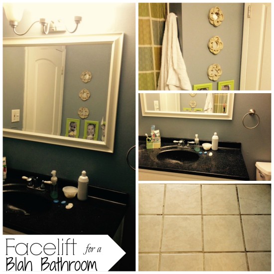 facelift for a blah bathroom