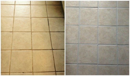 tile before and after