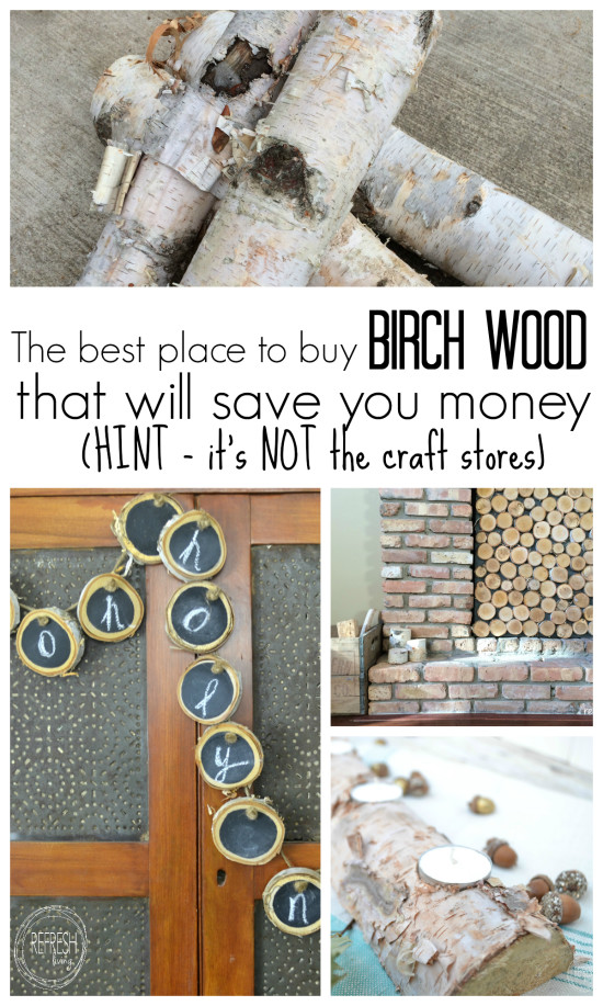 birch wood crafts