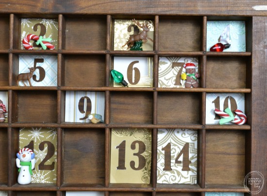 DIY advent calendar for kids