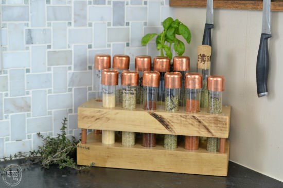 Tube spice online rack