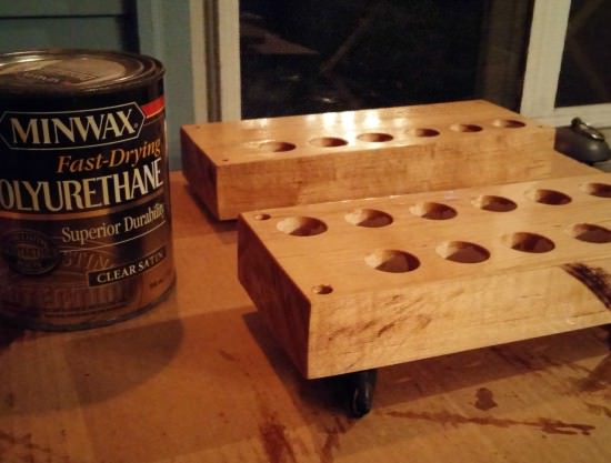 butcher block and spice rack tutorial 3