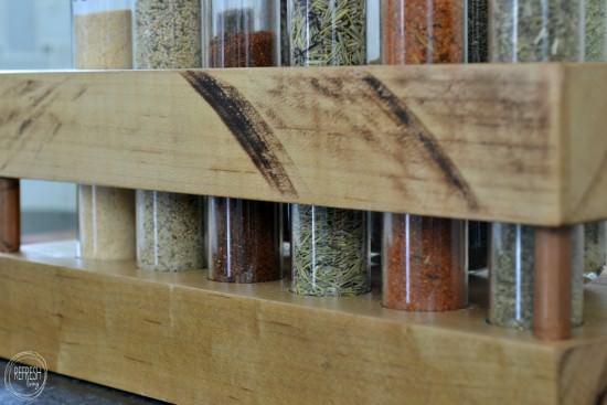 Diy Spice Rack With Test Tubes Refresh Living