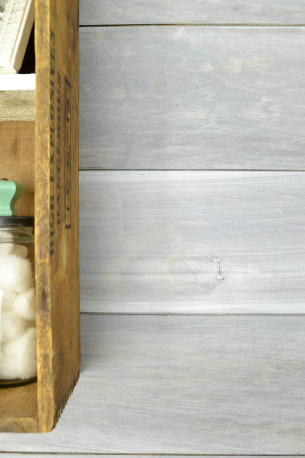 How to whitewash wood walls