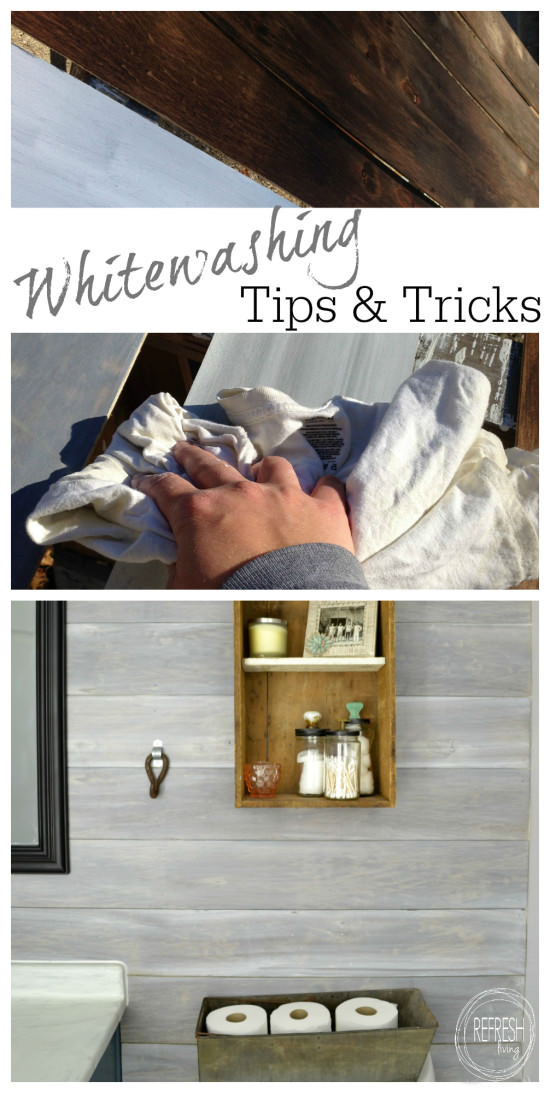 the best way to whitewash wood | tips and tricks for whitewashing wood | create look of barn wood