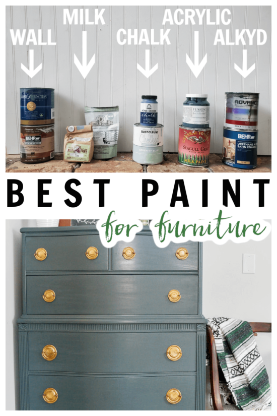 Best Type Of Paint For Furniture Refresh Living