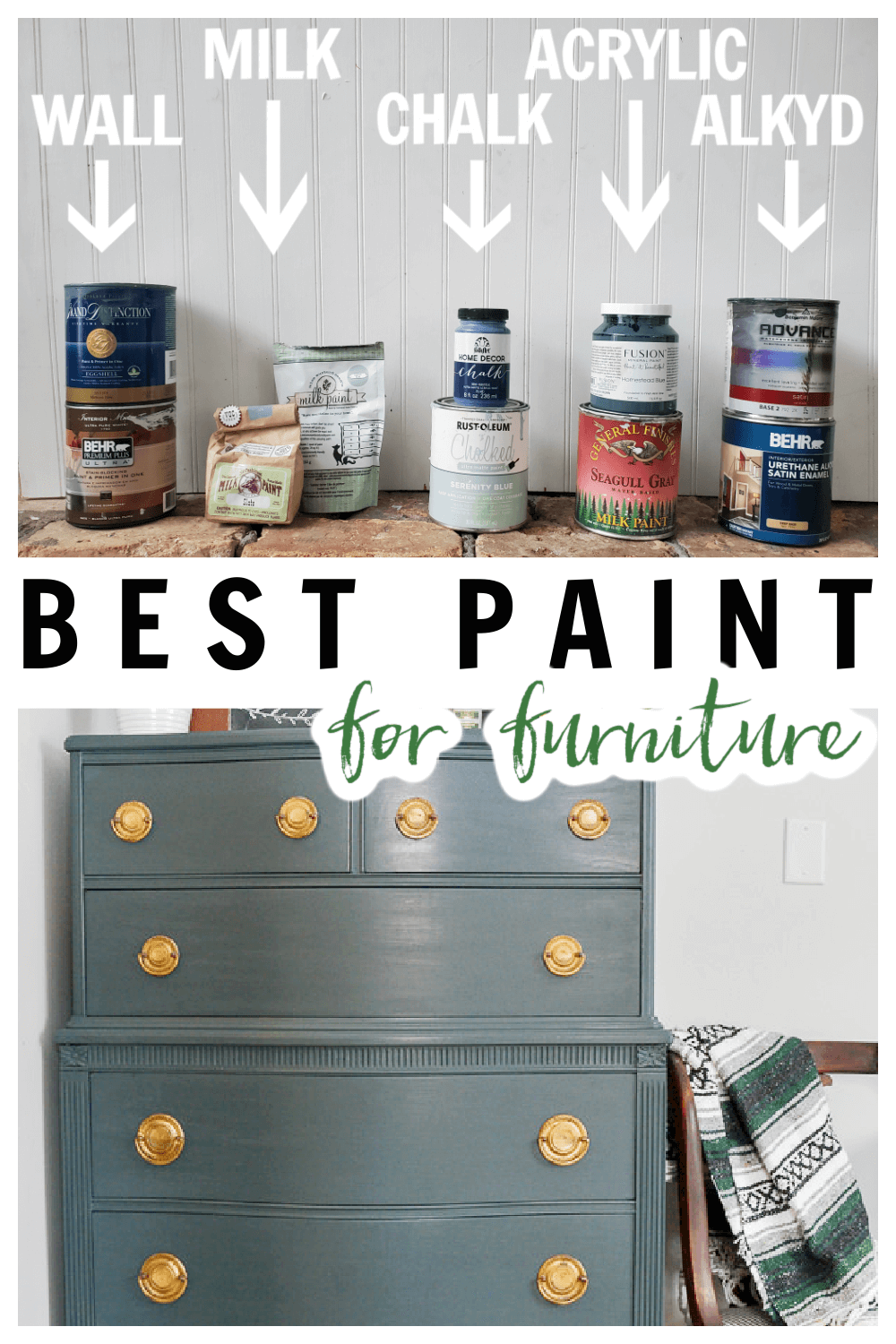 Can you paint over chalk paint with oil based paint Best Type Of Paint For Furniture Refresh Living