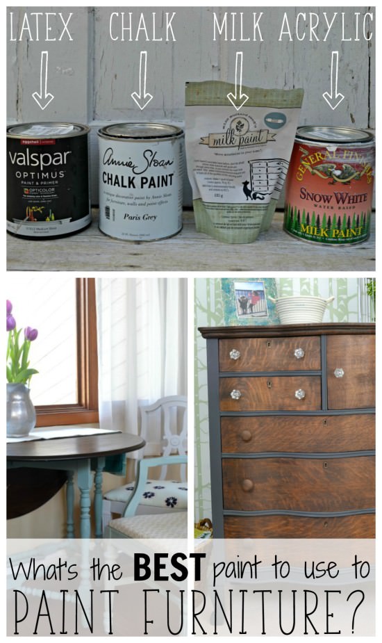 Best Type Of Paint For Furniture Refresh Living