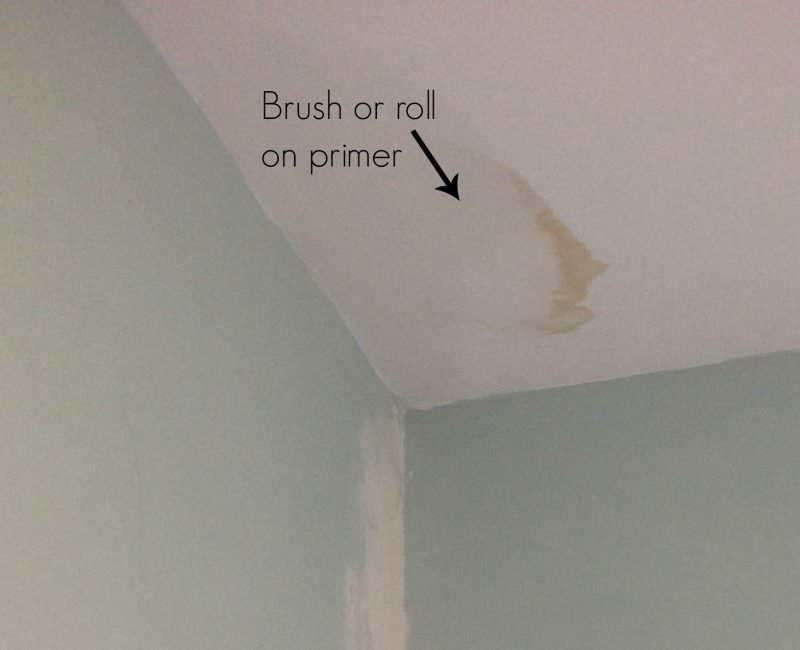 How To Hide Water Stains On Ceiling Refresh Living