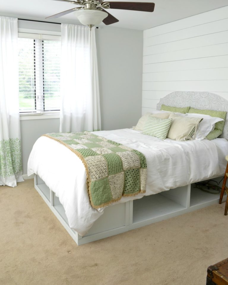 Master Bedroom Facelift Before: $100 Room Challenge