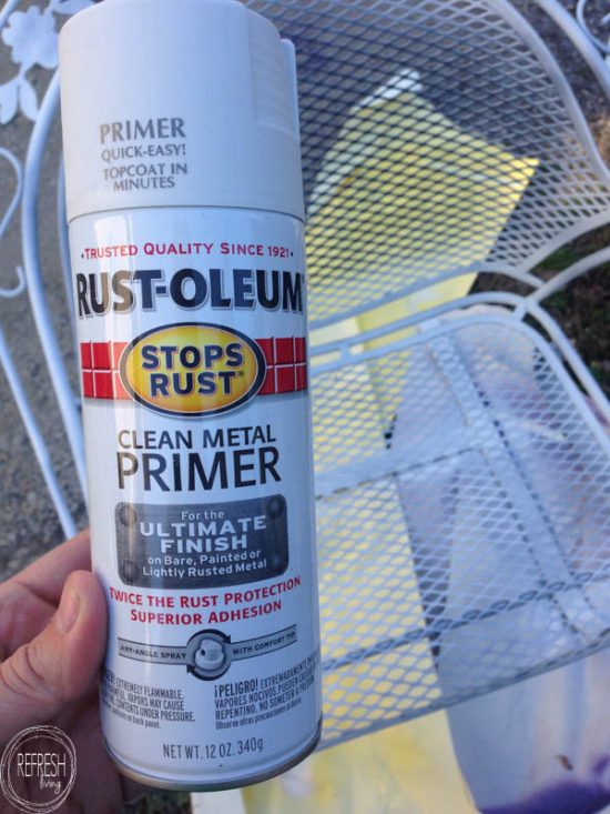 How To Paint Metal Lawn Furniture Mycoffeepot Org