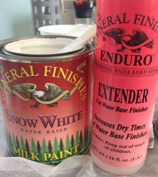 Adding an extender to paint helps to slow drying time which creates a smooth finish, especially when painting in warmer weather.