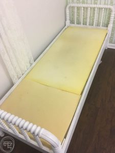 Finding a mattress to fit an antique bed is not easy! This solution lets you make a mattress to fit an antique bed, in any size! It's easy and budget friendly.