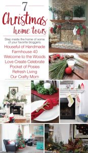 I love looking at others' homes to gain ideas for my own home! This collection of Christmas tours is awesome!