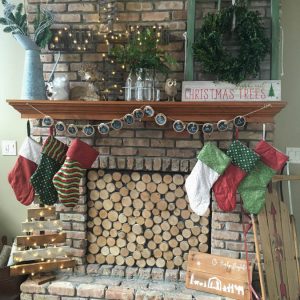 This Christmas home tour combines farmhouse and vintage finds with a ton of easy DIY projects.