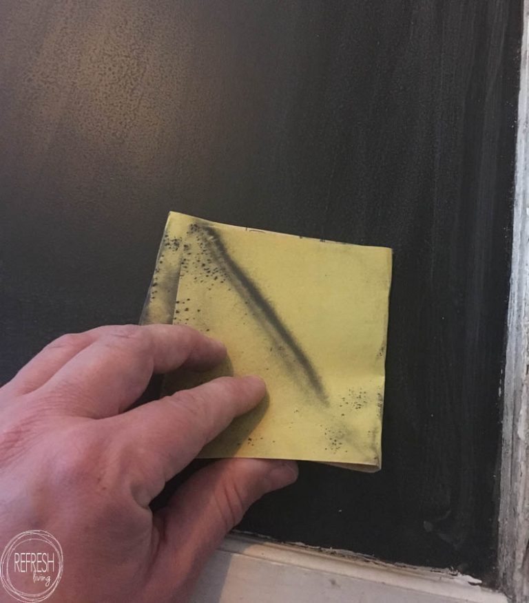 How to Use Chalkboard Paint on Glass • Refresh Living