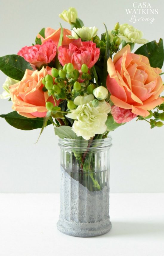 These DIY projects are brilliant AND they allow you to reuse old glass jars or mason jars.