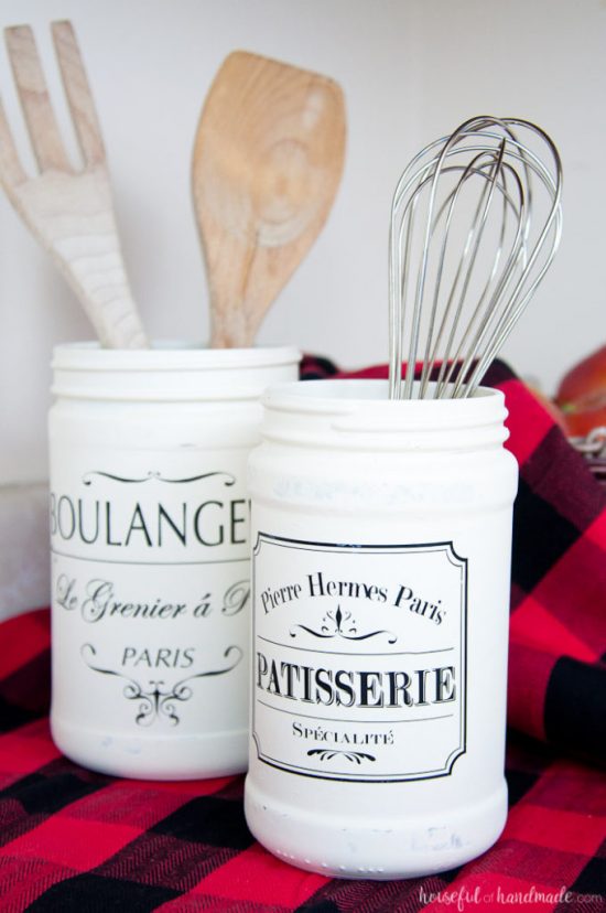 These DIY projects are brilliant AND they allow you to reuse old glass jars or mason jars. 