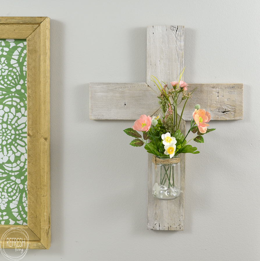 Wooden Cross (Easy DIY from Scrap Wood) • Refresh Living