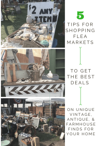 I can't wait to try out these tricks for shopping at flea markets this summer! I love the tips on how to negotiate. This lady has bought and sold at flea markets, so she knows what she's talking about!