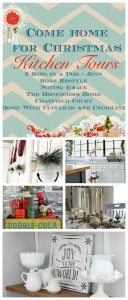 I've always wanted to decorate my kitchen for Christmas. There are so many great ideas in this post.