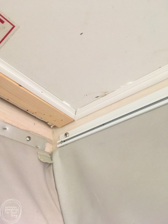 How to install ceiling panels on pop up camper or RV roof. An easy cosmetic update!