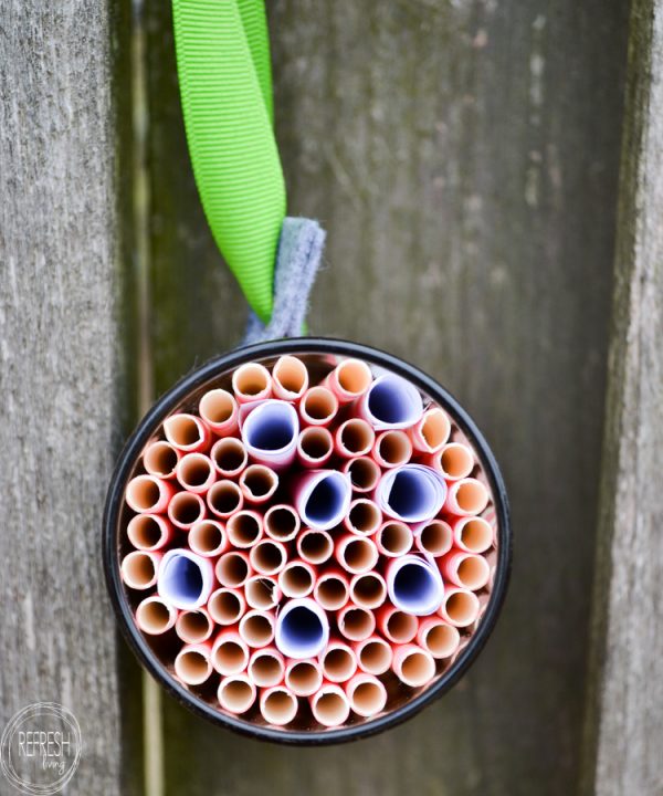 reuse glass jars from the thrift store to make a DIY bee hive perfect ...