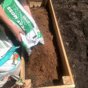 DIY Raised Garden Bed (and an easy soil mixture blend to fill it with ...