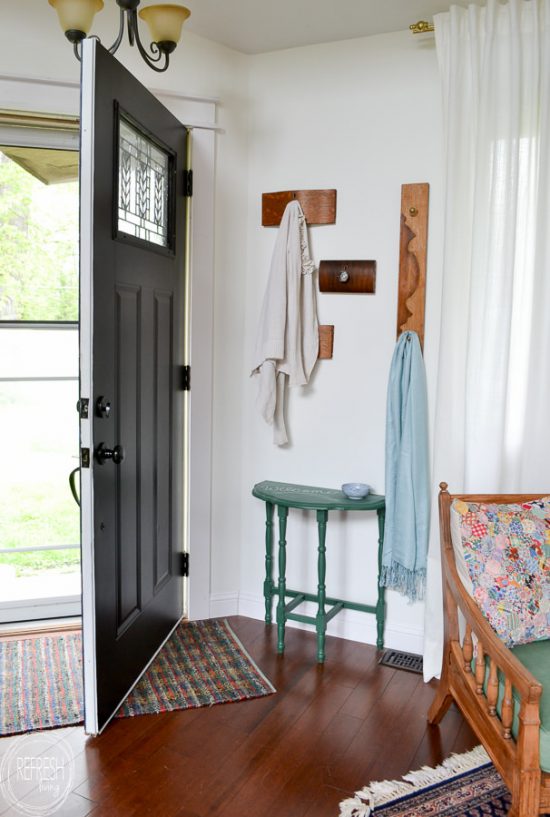 Diy Coat Rack For A Small Entryway From Old Drawer Fronts