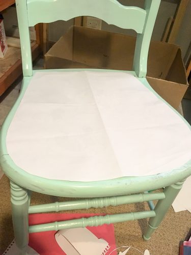 Easy tips for fixing a chair with a broken seat and how to reupholster a chair seat.