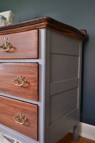 How To Use Gel Stain To Change The Color Of A Wood Dresser