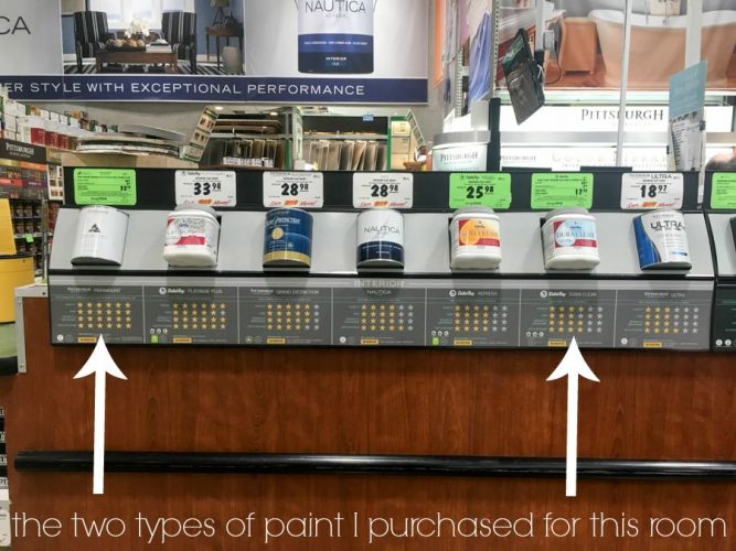 Do I need to buy the most expensive type of paint? Is there a difference in levels of paint sold at the store? Is the more expensive paint really better than the cheaper paints? This post answers all of these questions!