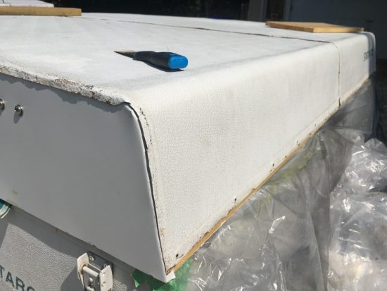 How to repair and rebuild a water damaged pop up camper roof.