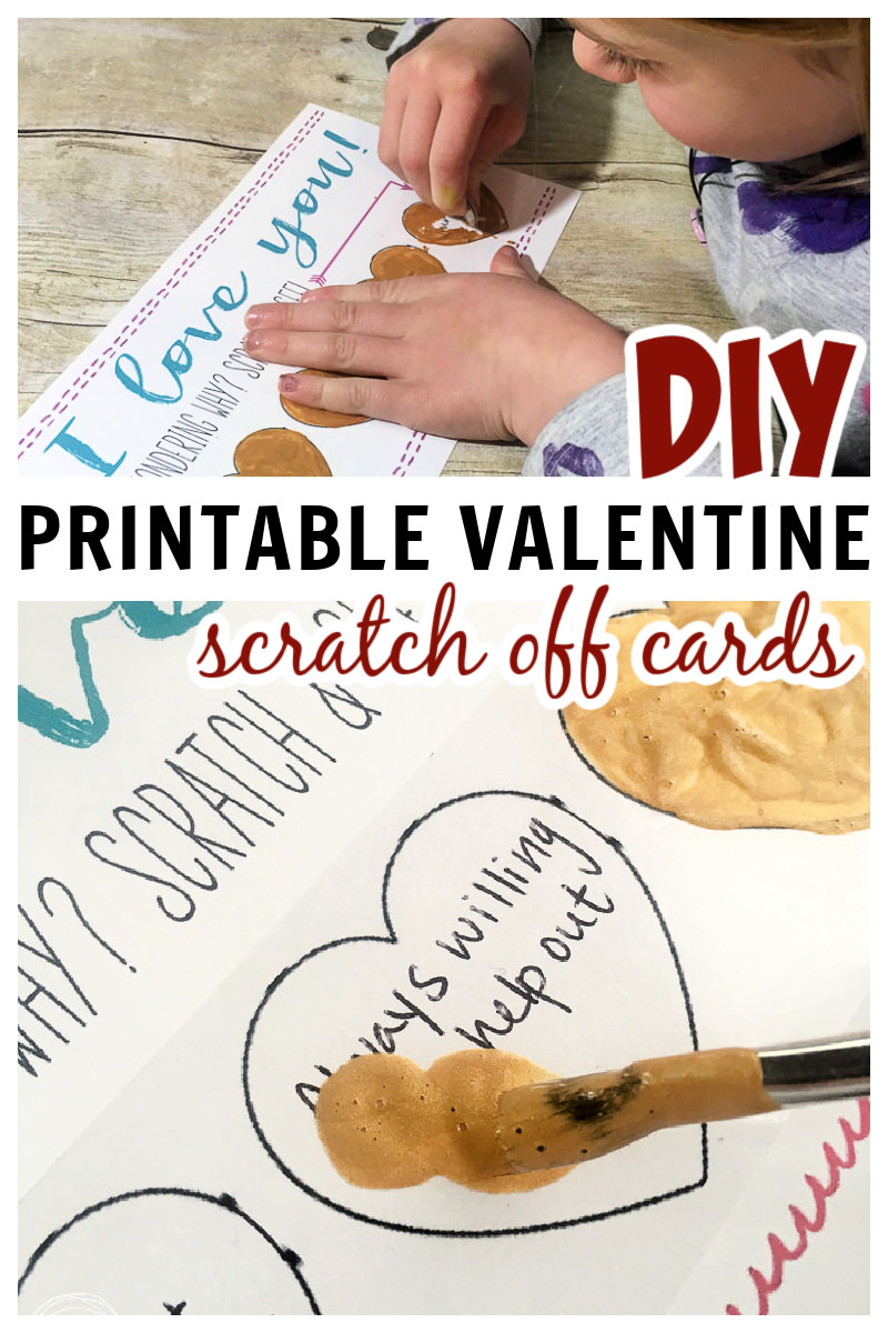 how to make scratch off cards for valentines day cards for kids with reasons why you love them