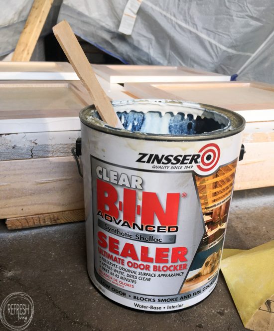 how to paint unfinished wood Refresh Living