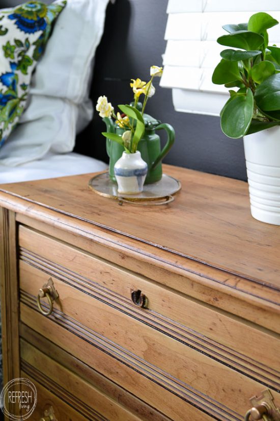 Would you believe someone was throwing this antique dresser away? I couldn't let that happen! Follow these steps to remove old finish and paint and restore the original, natural wood finish on furniture.