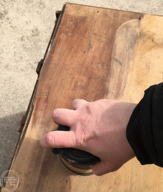 How To Stain Wood Furniture Without Sanding Or Stripping - Using