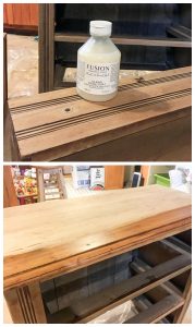 How to finish a raw, natural wood finish without darkening the color.