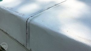 Putty tape (butyl tape) used on camper roofs is so hard to remove. Here are tricks to removing the sticky gunk to repair leaks in a pop up camper roof.