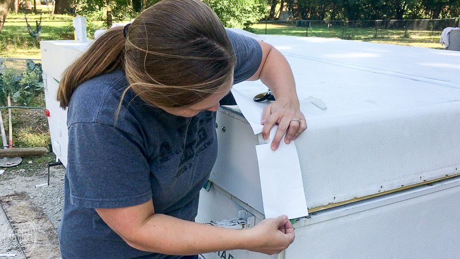 Eternabond tape is a great product for repairing holes and leaks in a pop up camper roof. Here's how to apply the tape to keep your roof watertight.