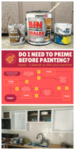 Trying to figure out whether you need to prime cabinets before painting? This post will answer all of your questions!